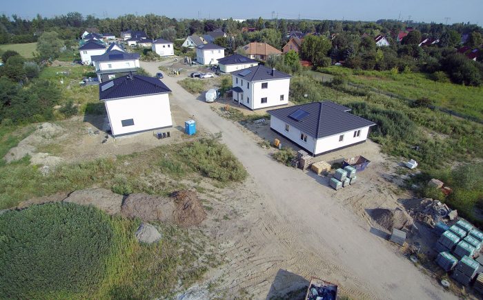 Baugrundstück Brieselang zu verkaufen, Blick nach Norden-Westen.